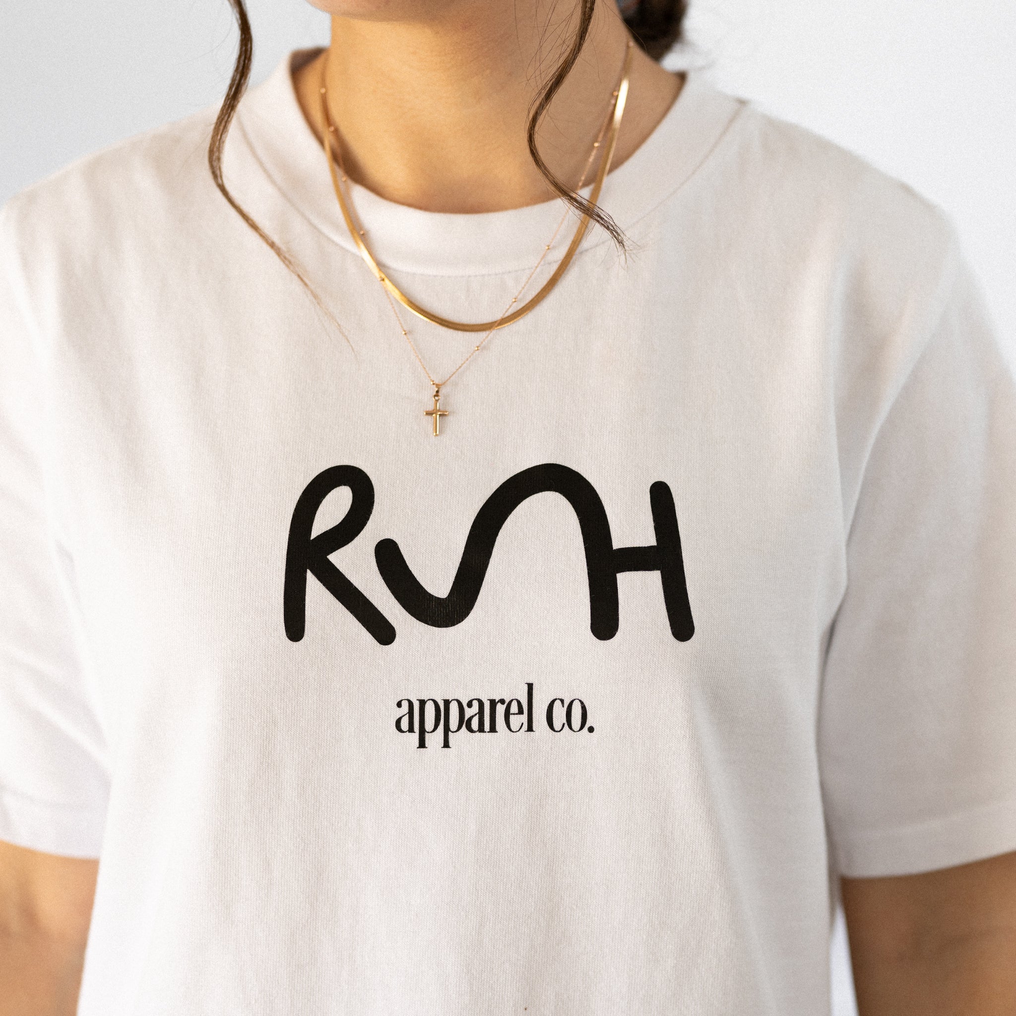 Ruah Apparel Co Tee - White image 2