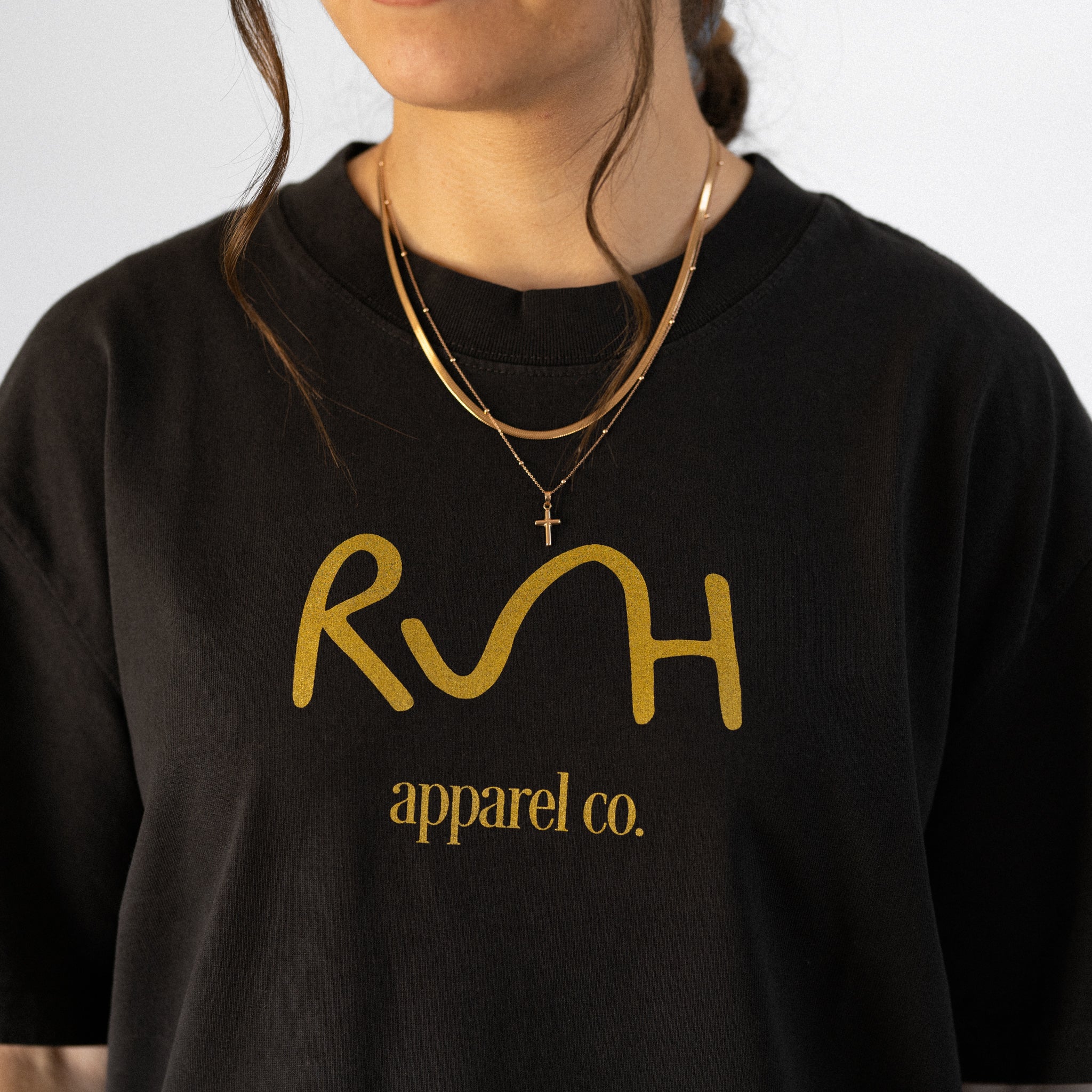 Ruah Apparel Co Tee - Faded Black image 2