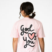 God Loves You Tee - Limited Edition Pink