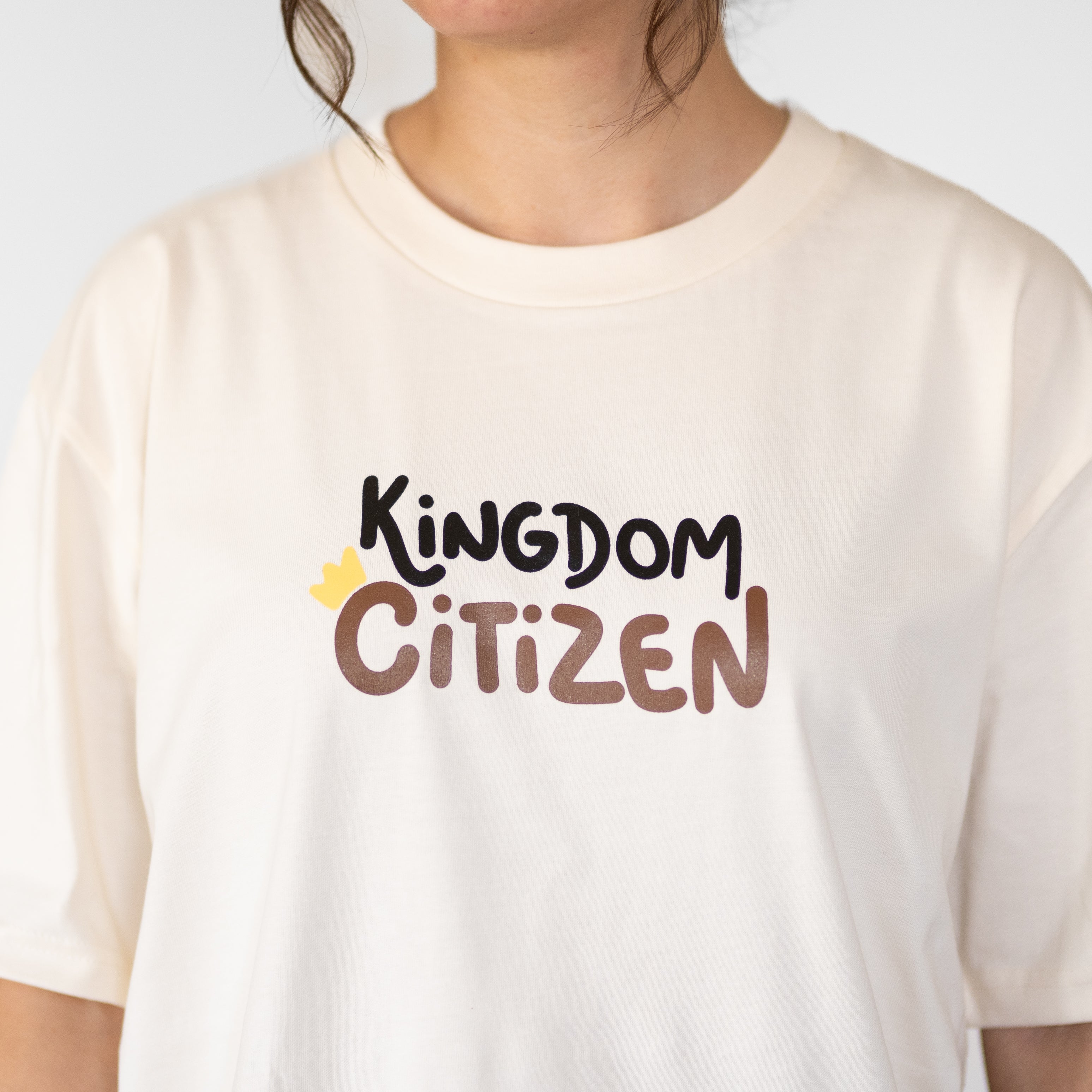 Kingdom Citizen Tee - Ecru