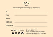 Ruah Apparel Co Gift Card