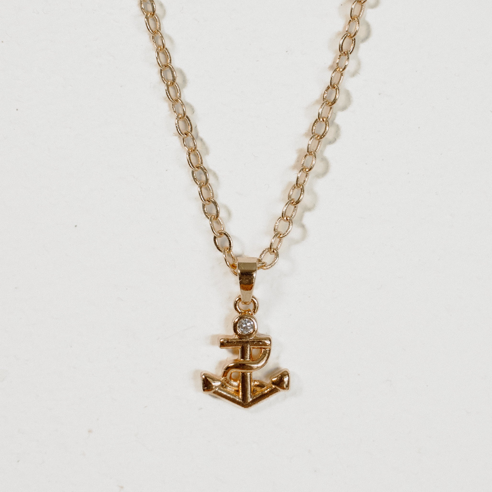 The Anchor - Gold Plated Necklace