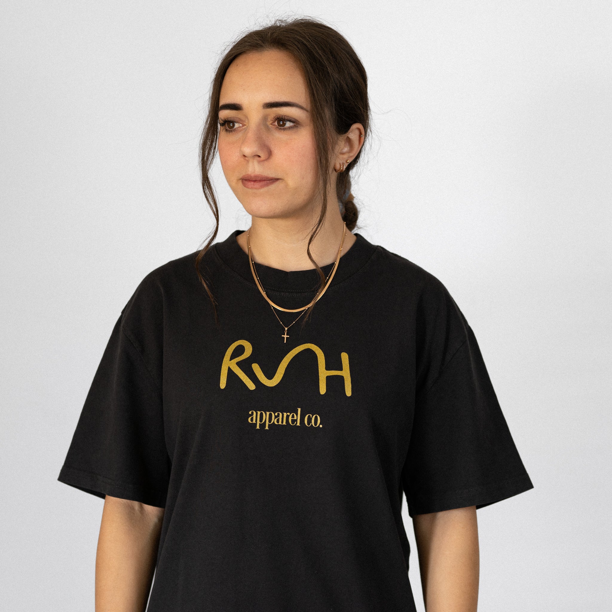 Ruah Apparel Co Tee - Faded Black image 0